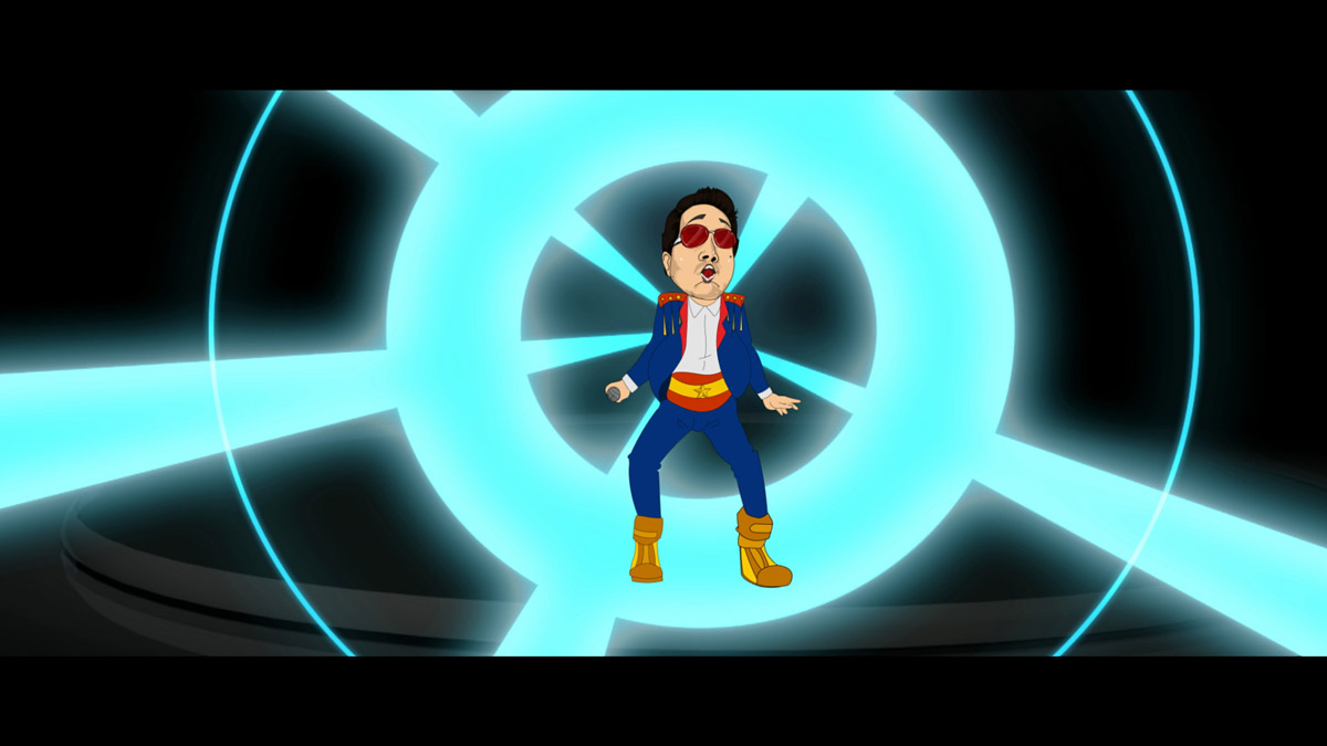 Mika Singh in the animated song from Hogaya Dimaagh Ka Dahi. - Pic 1