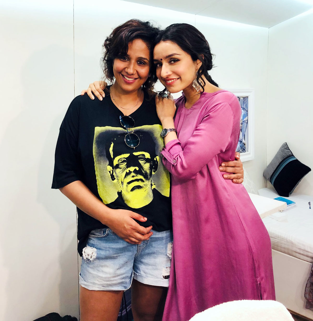 Preetisheel Singh on the sets of Chhichhore 3