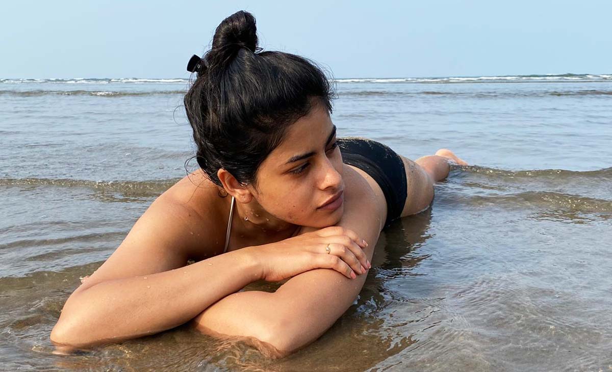 Anisha Victor in Goa Pic 3